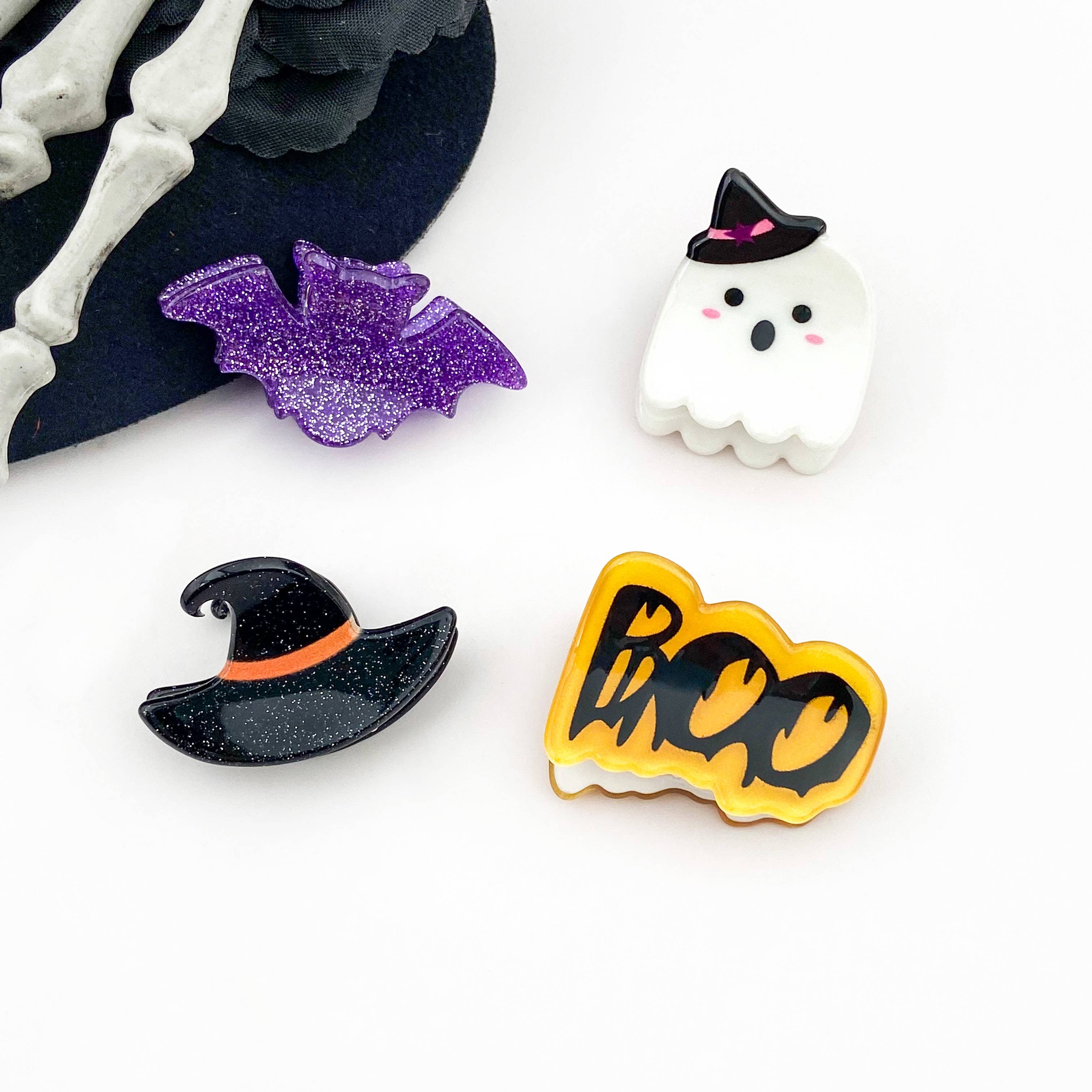 Mini Hair Clips - Bat Hair Accessories TheDivaSoap