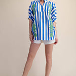 Mediterranean Morning Top Tops Glam