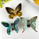 Colorful butterfly hair clips elegant beautiful hair clip: H Hair Accessories TheDivaSoap