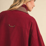 Redbrook Plaid Trim Jacket Outerwear &MERCI
