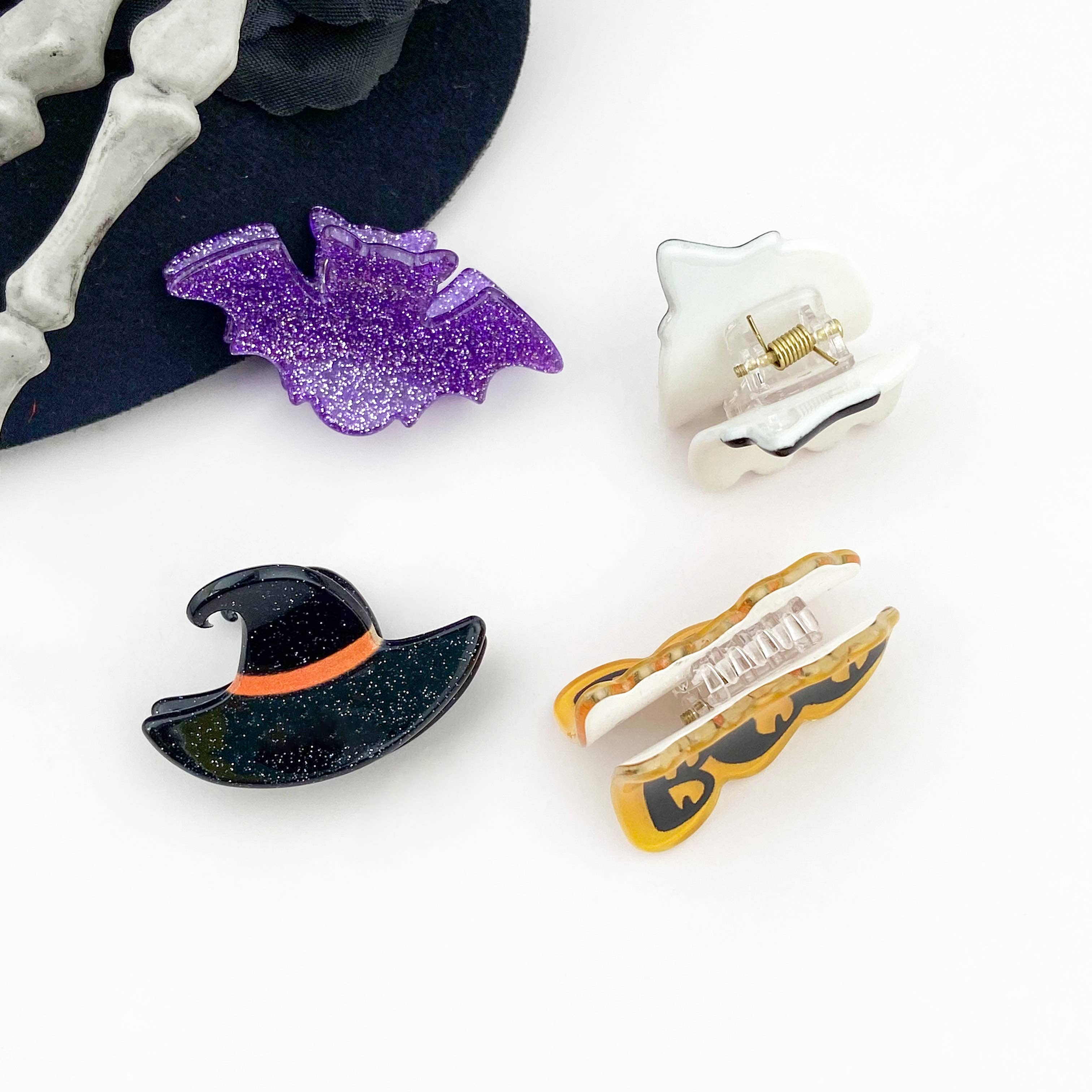 Mini Hair Clips - Bat Hair Accessories TheDivaSoap