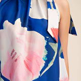 Bloom Bow Dress - Royal Short Dresses Glam