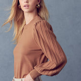 Café Chic Sweater - Taupe Sweaters &MERCI