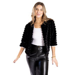 Callie Bolero Jacket - Black Outerwear Top It Off