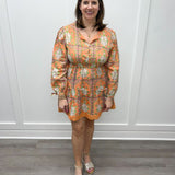 Camelia - Peach Quartz Short Dresses Clara the Label
