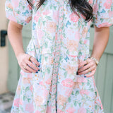 Camille Dress - Celestial Garden Short Dresses Marigold