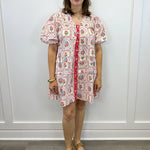 Camille Dress - Perennial Blooms Short Dresses Marigold