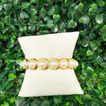 Camille Pearl Link Stretch Bracelet - Sugar Babies Children's Boutique/Meg's Shoppe
