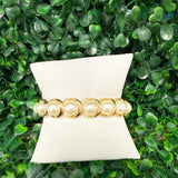 Camille Pearl Link Stretch Bracelet - Sugar Babies Children's Boutique/Meg's Shoppe