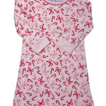Candy Cane Lane Printed Night Dress Kids Pajamas Magnolia Baby