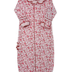 Candy Cane Lane Printed Ruffle Converter Baby Sleepwear Magnolia Baby