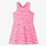 Candy Hearts Active A-Line Dress Girls Play Dresses Hatley