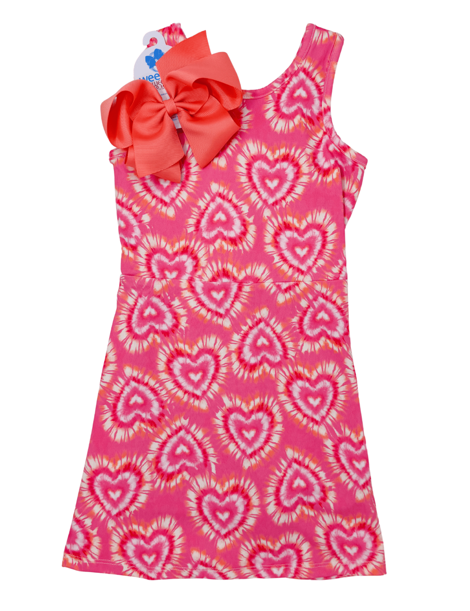 Candy Hearts Active A-Line Dress Girls Play Dresses Hatley