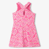 Candy Hearts Active A-Line Dress Girls Play Dresses Hatley
