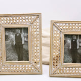 Cane Picture Frame - 4 x 6 Home Decor Trade Cie