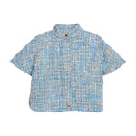 Cape - Turin Tweed Girls Tops + Tees Bisby