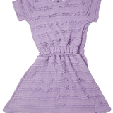 Carly Ruffle Dress - Lilac Girls Play Dresses Area Code 407
