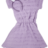 Carly Ruffle Dress - Lilac Girls Play Dresses Area Code 407