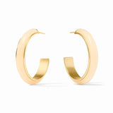 Carnaby Hoop - Ivory - Large Earrings Julie Vos