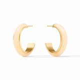 Carnaby Hoop - Ivory - Medium Earrings Julie Vos