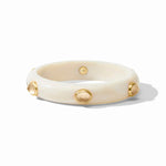 Carnaby Stone Bangle - Colette - Iridescent Champagne - Large Bracelets Julie Vos