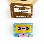 Cassette Tape Hair Clip Hair Accessories TheDivaSoap