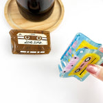 Cassette Tape Hair Clip Hair Accessories TheDivaSoap