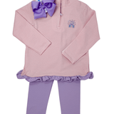 Castle 1/4 Zip Pullover Set Girls Sets Itsy Bitsy