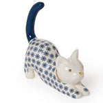 Cat Ring Holder - Assorted Misc Accessories Two's Company Blue