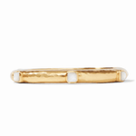 Catalina Hinge Bangle - Mother of Pearl Necklaces Julie Vos