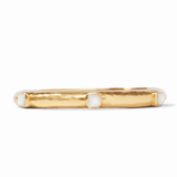 Catalina Hinge Bangle - Mother of Pearl Necklaces Julie Vos