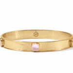 Catalina Stone Bangle - Iridescent Rose - Medium Bracelets Julie Vos