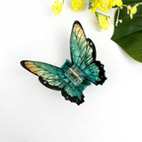 Butterfly Claw Clip - Blue Hair Accessories TheDivaSoap