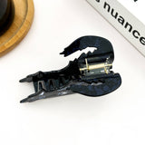 Black Wolf Claw Clip - Black Hair Accessories TheDivaSoap