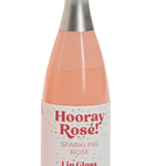 Champagne Bottle Lipgloss - Assorted Self-Care Two's Company Sparkling Rose