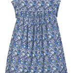 Charlotte Dress - Brookline Blossoms Blue Girls Occasion Dresses Bisby