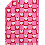Check On My Heart Double-Sided Hand Towel Textiles Crae.Home