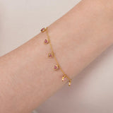 Chérie Heart Bracelet - Sugar Babies Children's Boutique/Meg's Shoppe