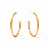 Cheval Twist Hoop - Gold - Large Earrings Julie Vos
