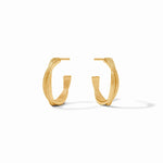 Cheval Twist Hoop - Gold - Small Earrings Julie Vos
