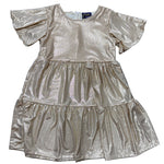 Cheyenne Dress - Gold Sparkle Girls Occasion Dresses Emma Jean