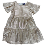 Cheyenne Dress - Gold Sparkle Girls Occasion Dresses Emma Jean