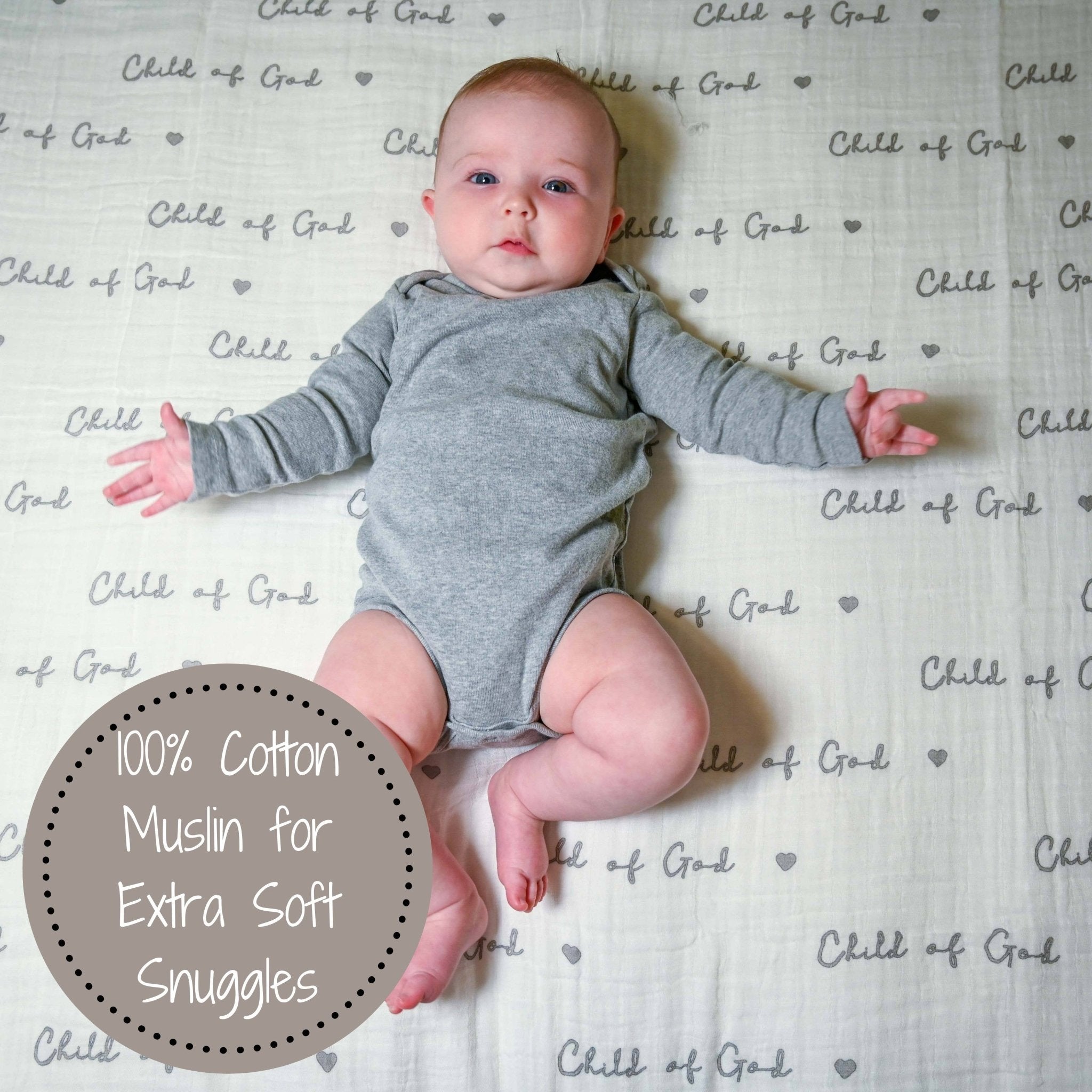 Child of God Baby Blanket Baby Accessories LollyBanks