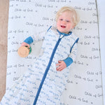 Child of God - Blue Sleep Sack Baby Accessories LollyBanks
