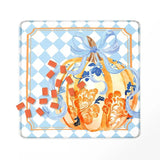 Chinoiserie Pumpkin Mahjong Mat Home Decor Boutique Monogram
