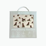 Chocolate Lab Dogs - Everything Blanket Baby Accessories Goosies