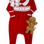 Chris and Eve's Classics Smocked Girl Footie Boys Outerwear Magnolia Baby