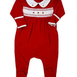 Chris and Eve's Classics Smocked Girl Footie Boys Outerwear Magnolia Baby