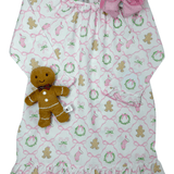 Christmas Bows Trellis Gown Kids Pajamas Sweet Dreams