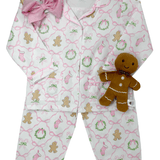 Christmas Bows Trellis Pajamas Kids Pajamas Sweet Dreams